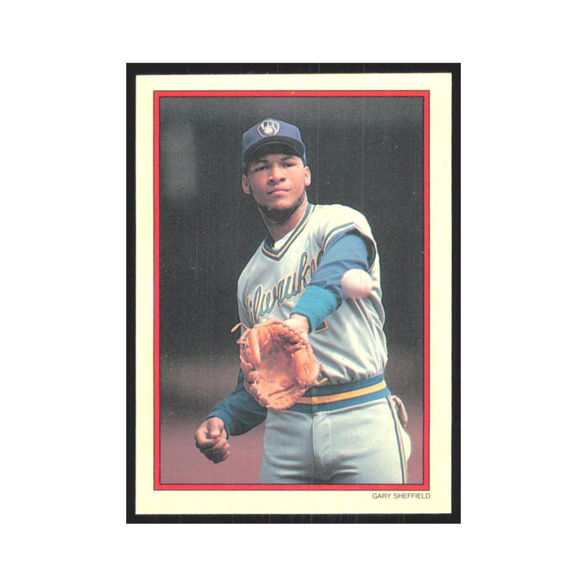 Gary Sheffield 1990 Topps All Stars #10 Milwaukee Brewers Baseball Card NM