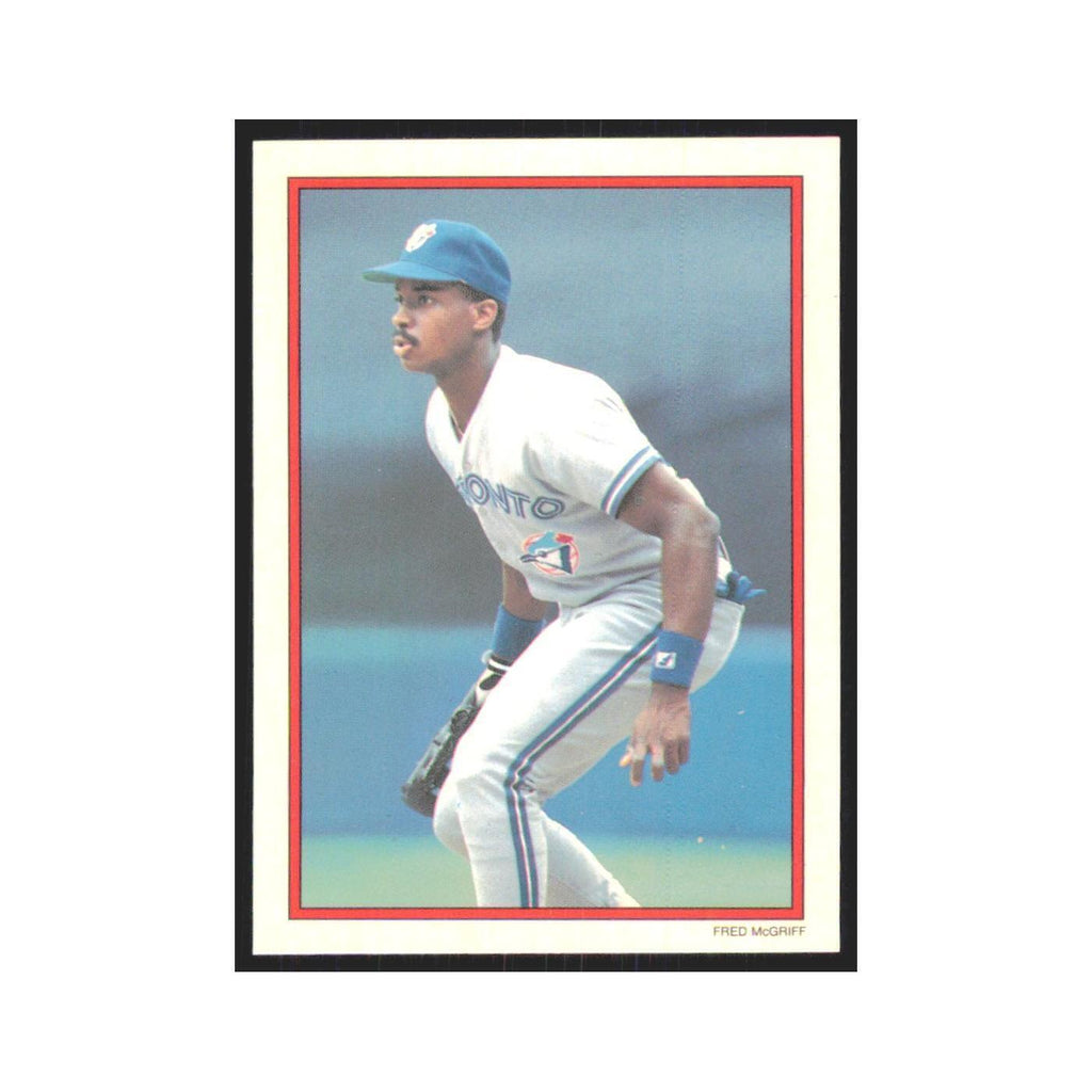 Fred McGriff 1990 Topps All Stars #55 Toronto Blue Jays Baseball Card NM