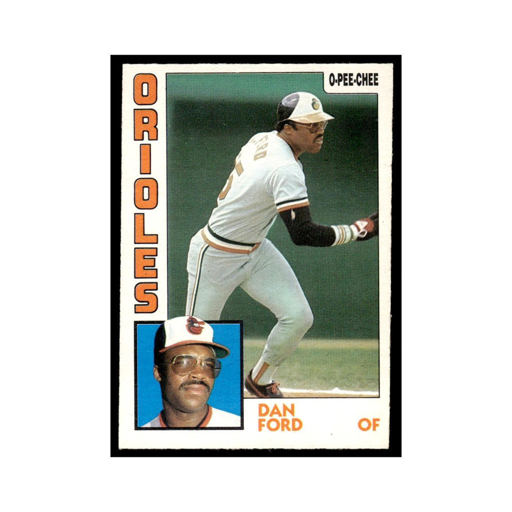 Dan Ford 1984 O-Pee-Chee #349 Baltimore Orioles Baseball Card EX
