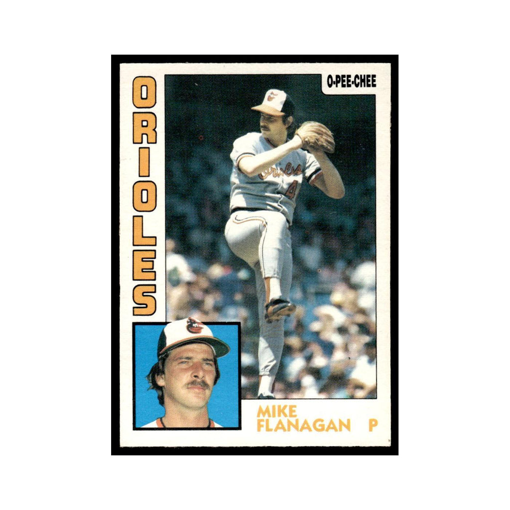Mike Flanagan 1984 O-Pee-Chee #295 Baltimore Orioles Baseball Card EX