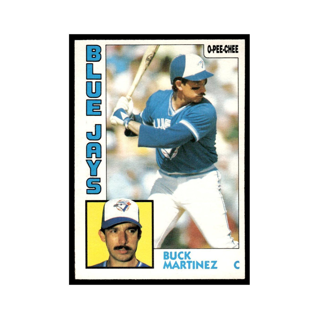 Buck Martinez 1984 O-Pee-Chee #179 Toronto Blue Jays Baseball Card EX