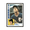 Dave Rozema 1984 O-Pee-Chee #133 Detroit Tigers Baseball Card EX