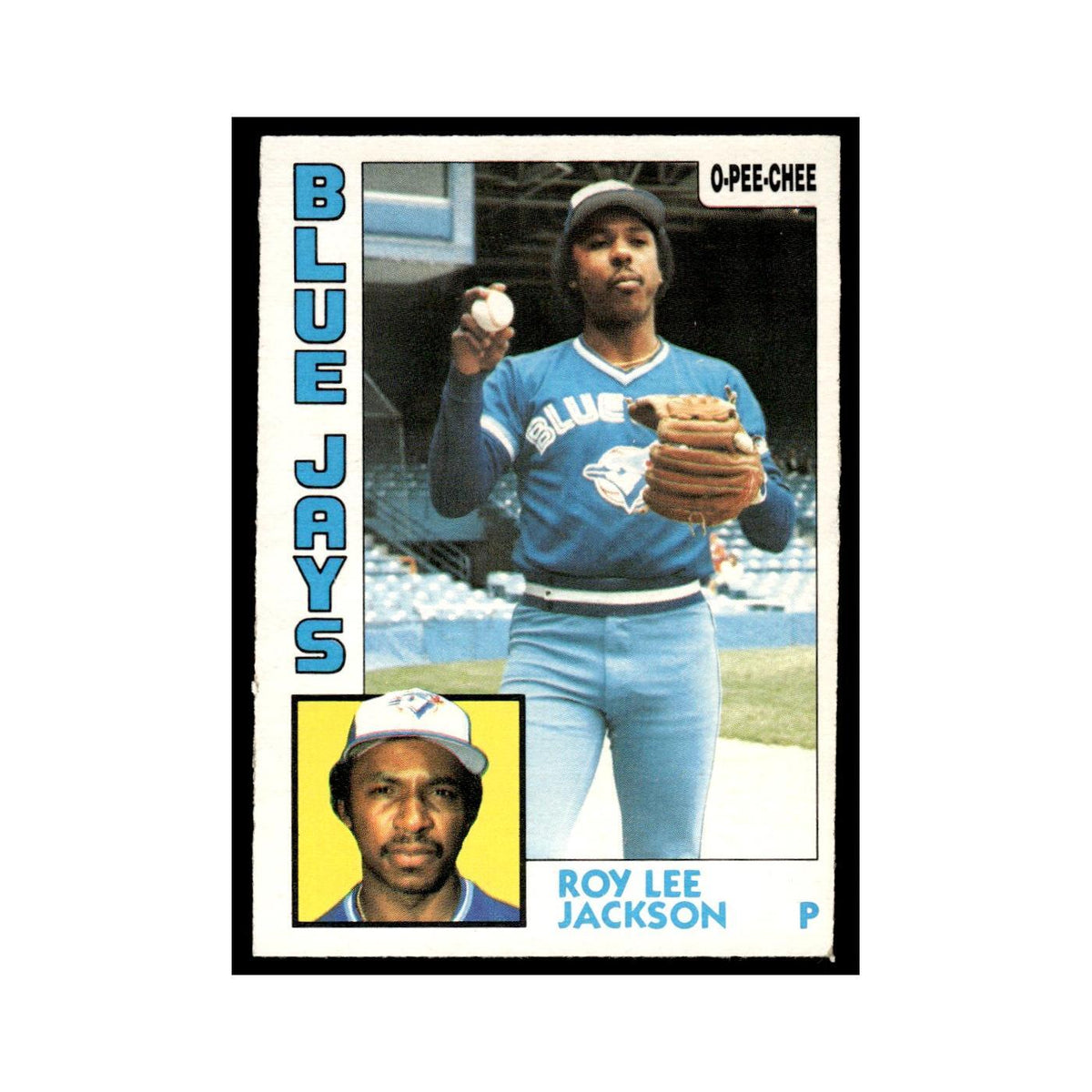 Roy Lee Jackson 1984 O-Pee-Chee #339 Toronto Blue Jays Baseball Card EX