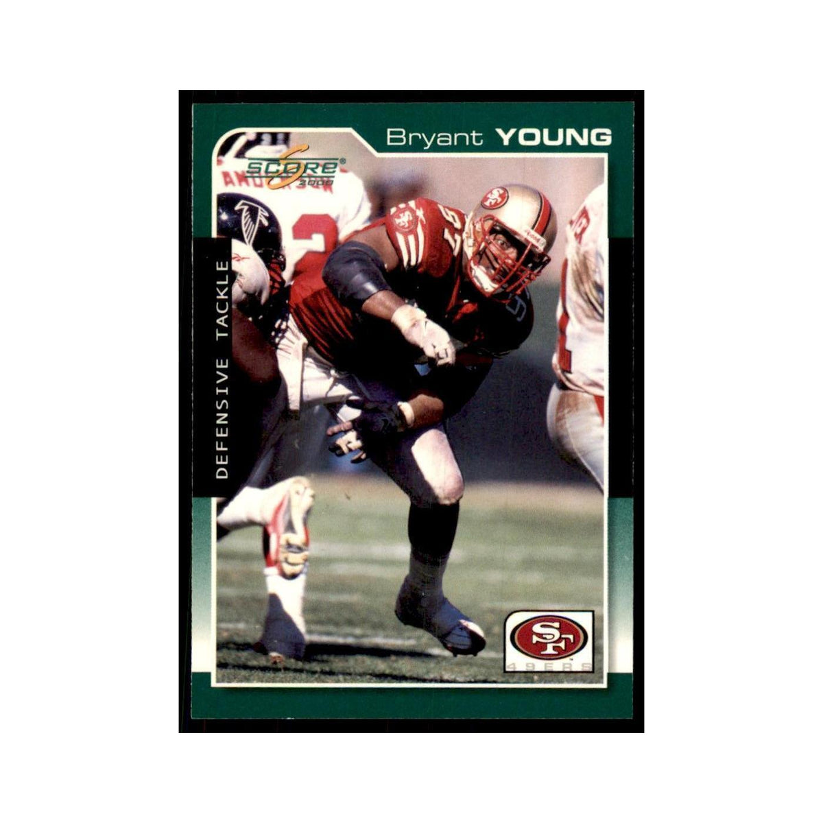 Bryant Young 2000 Score #176 Football Cards Football Card NM