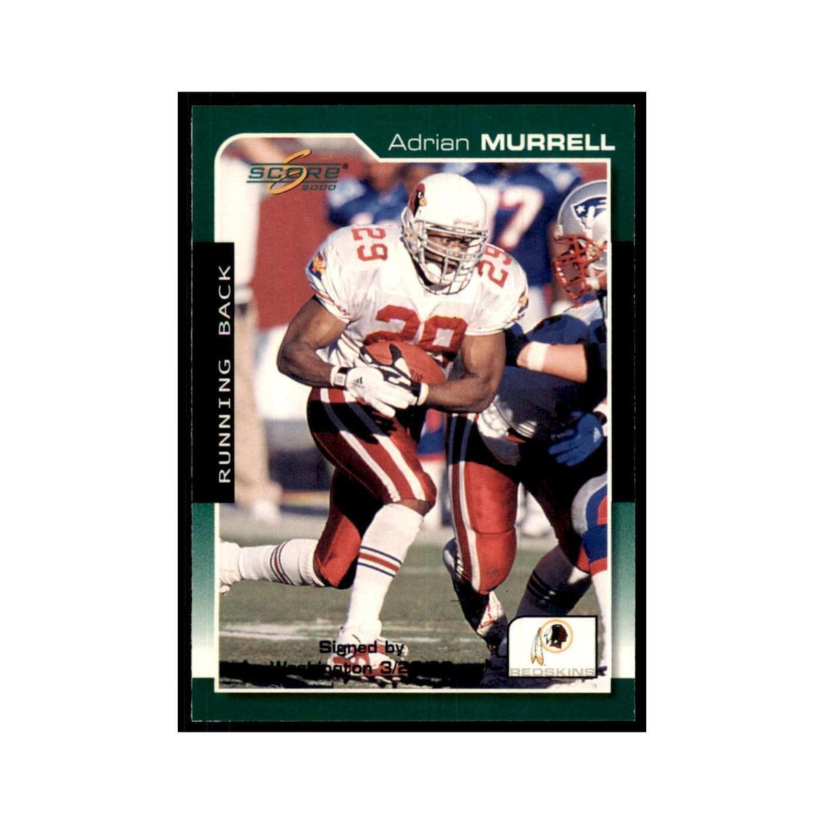 Adrian Murrell 2000 Score #210 Football Cards Football Card NM
