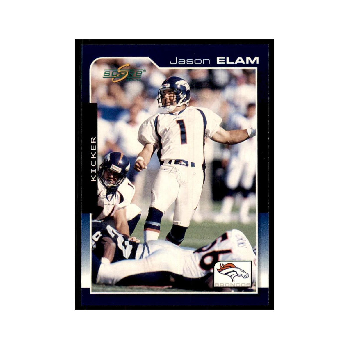 Jason Elam 2000 Score #62 Football Cards Football Card NM