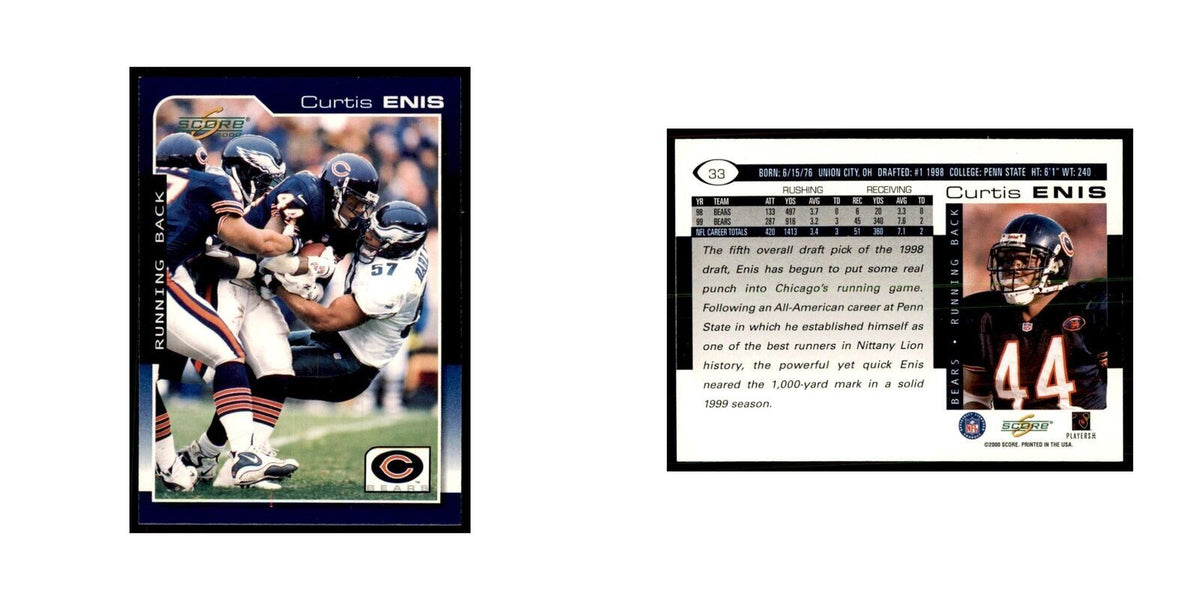 Curtis Enis 2000 Score #33 Football Cards Football Card NM