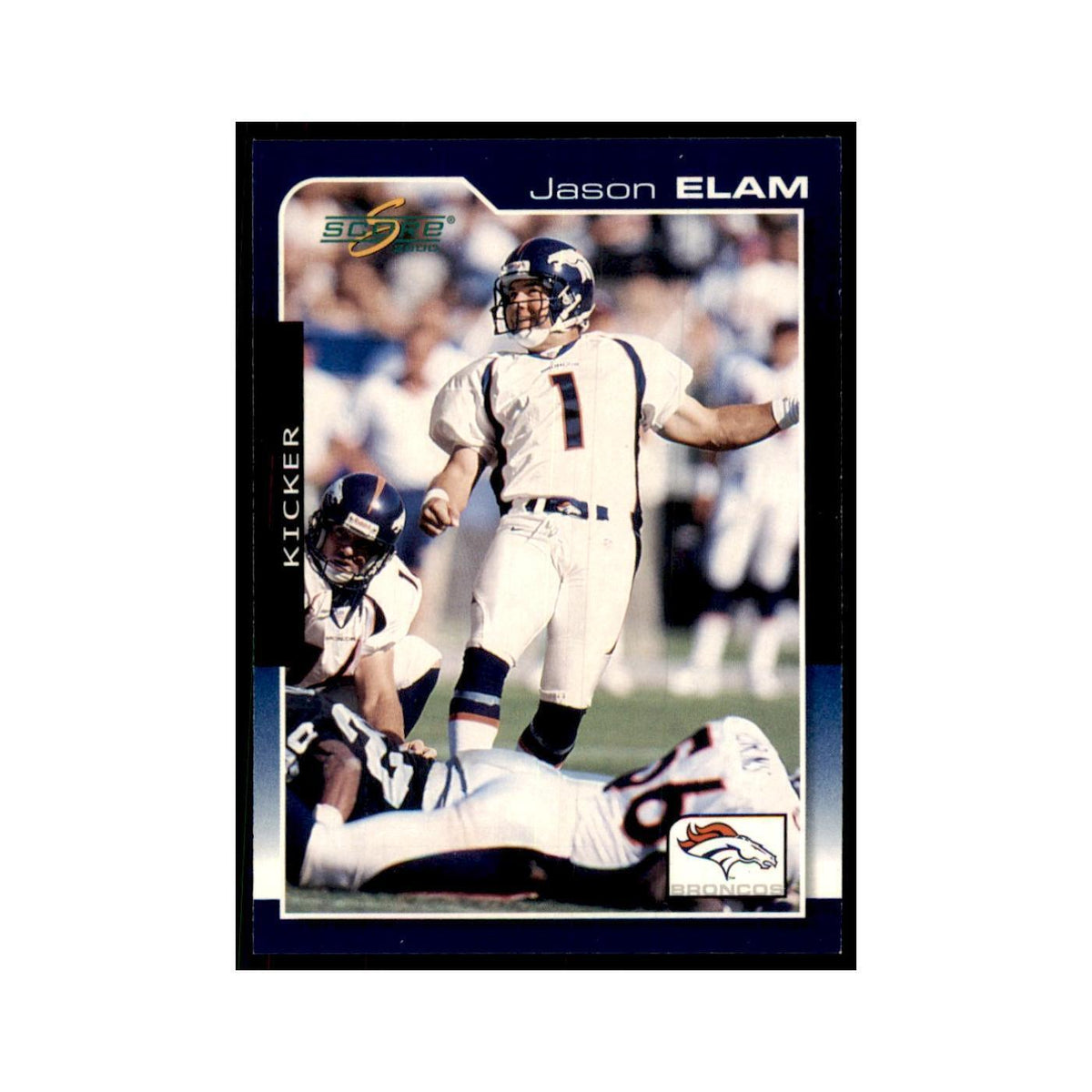 Jason Elam 2000 Score #62 Football Cards Football Card NM