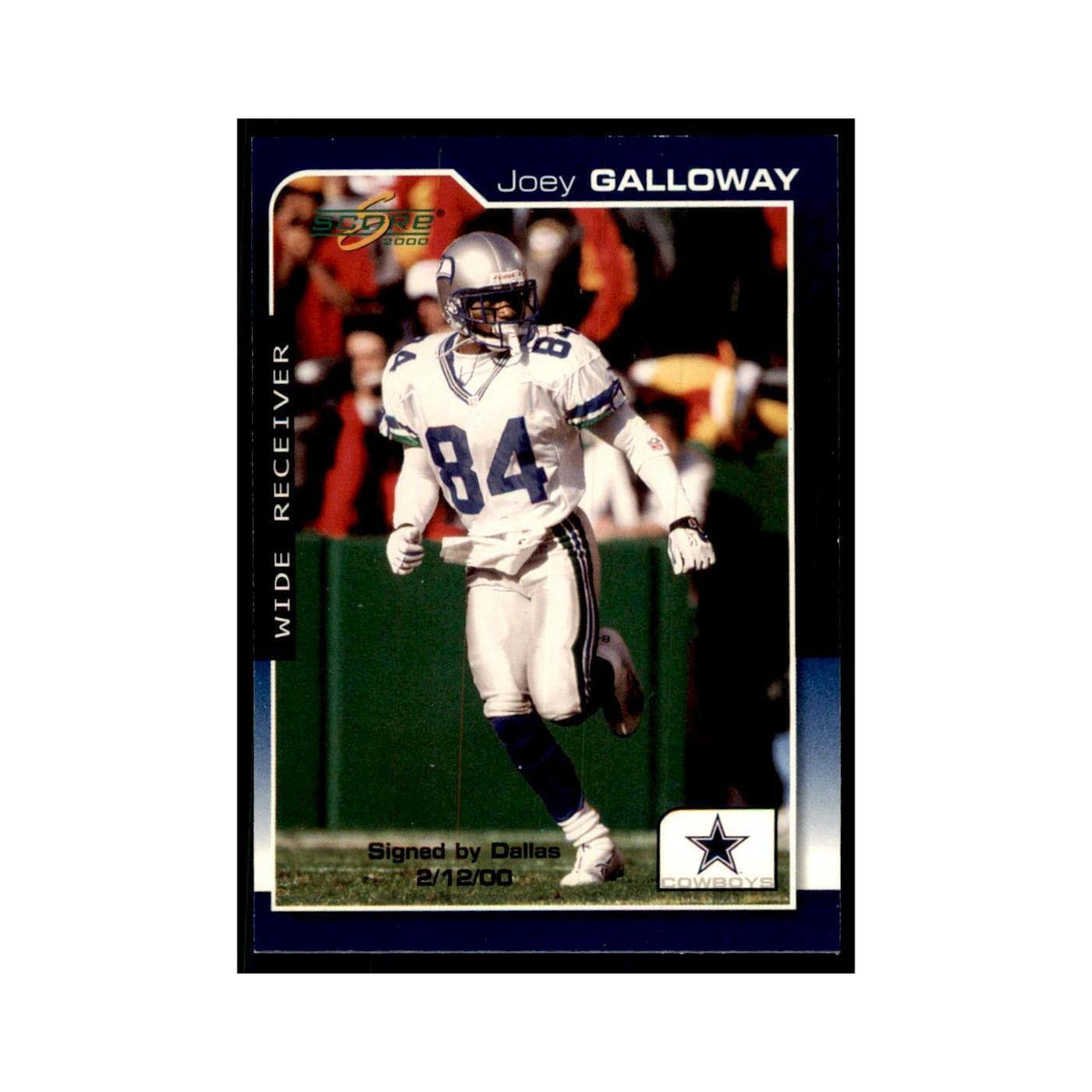 Joey Galloway 2000 Score #50 Football Cards Football Card NM