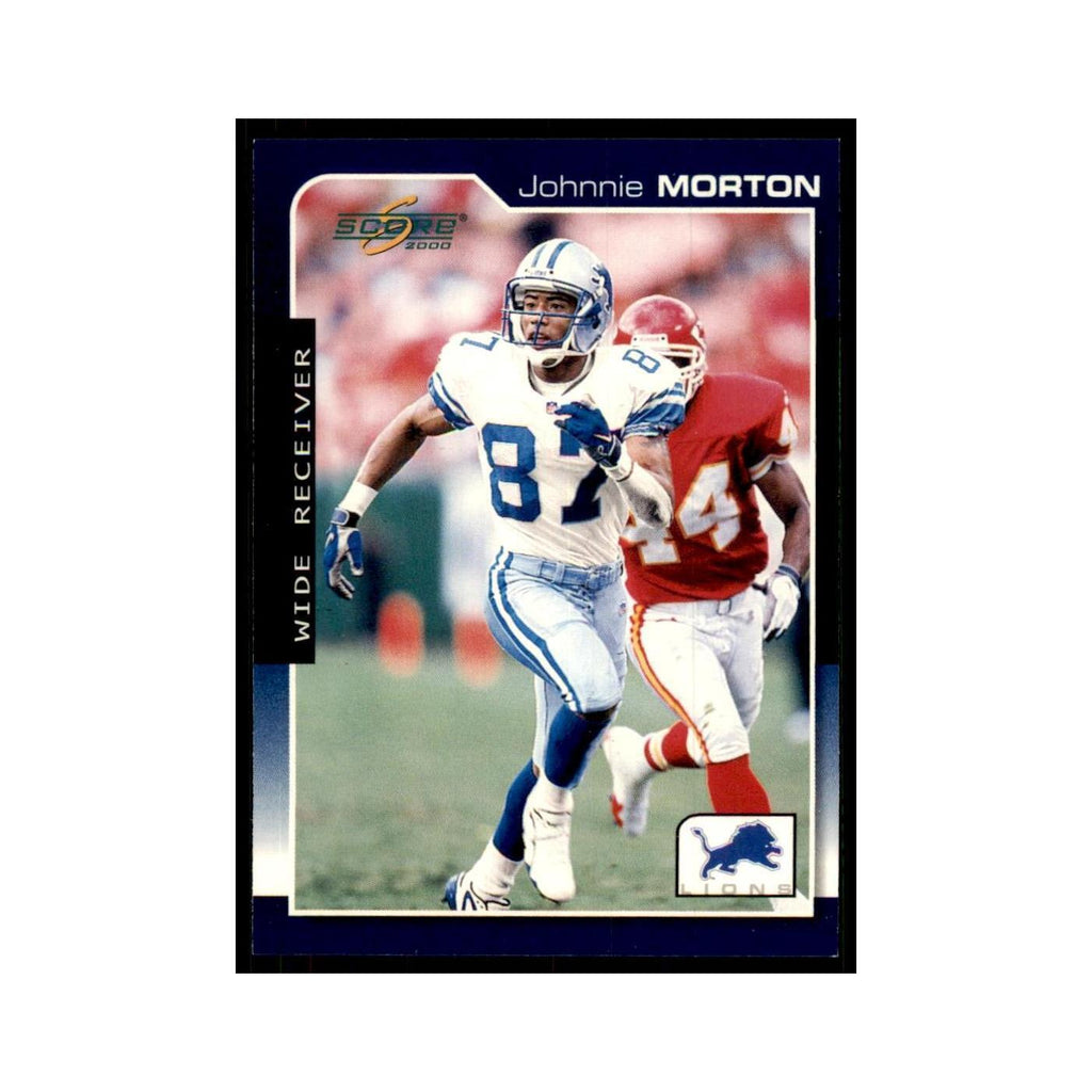Johnnie Morton 2000 Score #66 Football Cards Football Card NM