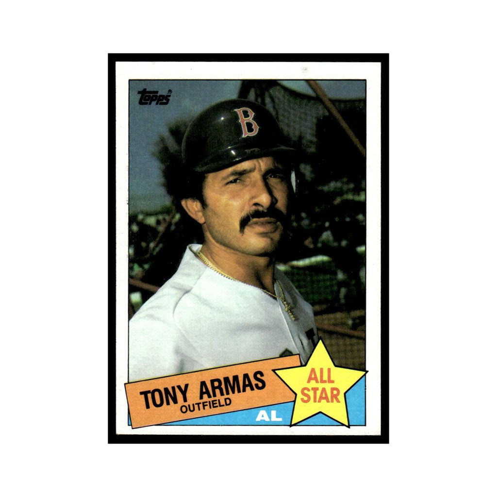 Tony Armas 1985 Topps #707 Boston Red Sox Baseball Card EX
