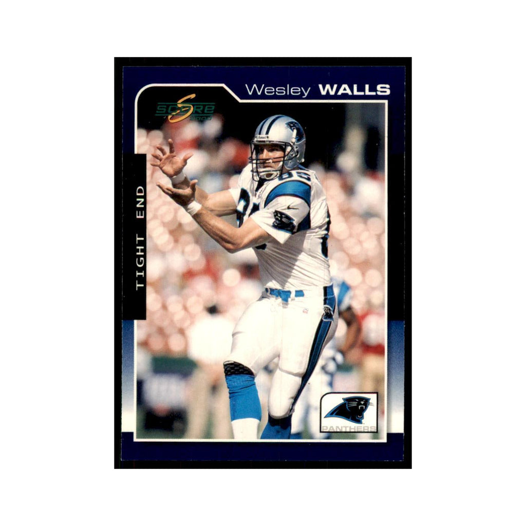 Wesley Walls 2000 Score #30 Football Cards Football Card NM