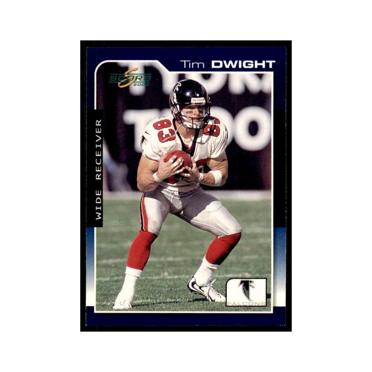 Tim Dwight 2000 Score #8 Football Cards Football Card NM