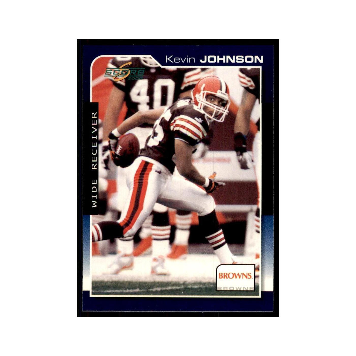 Kevin Johnson 2000 Score #45 Football Card NM