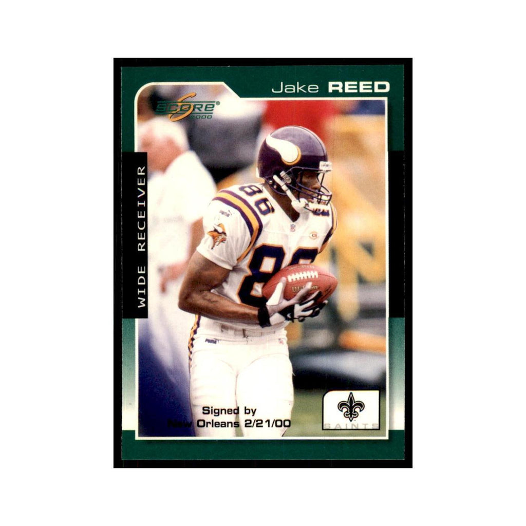 Jake Reed 2000 Score #127 Football Card NM