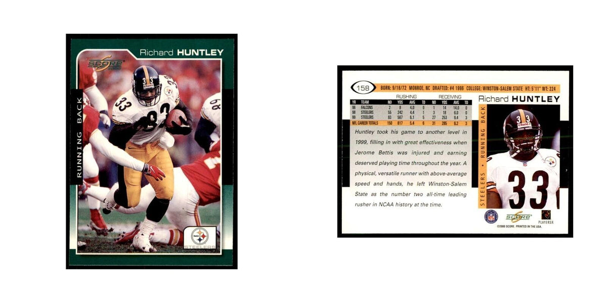 Richard Huntley 2000 Score #158 Football Cards Football Card NM