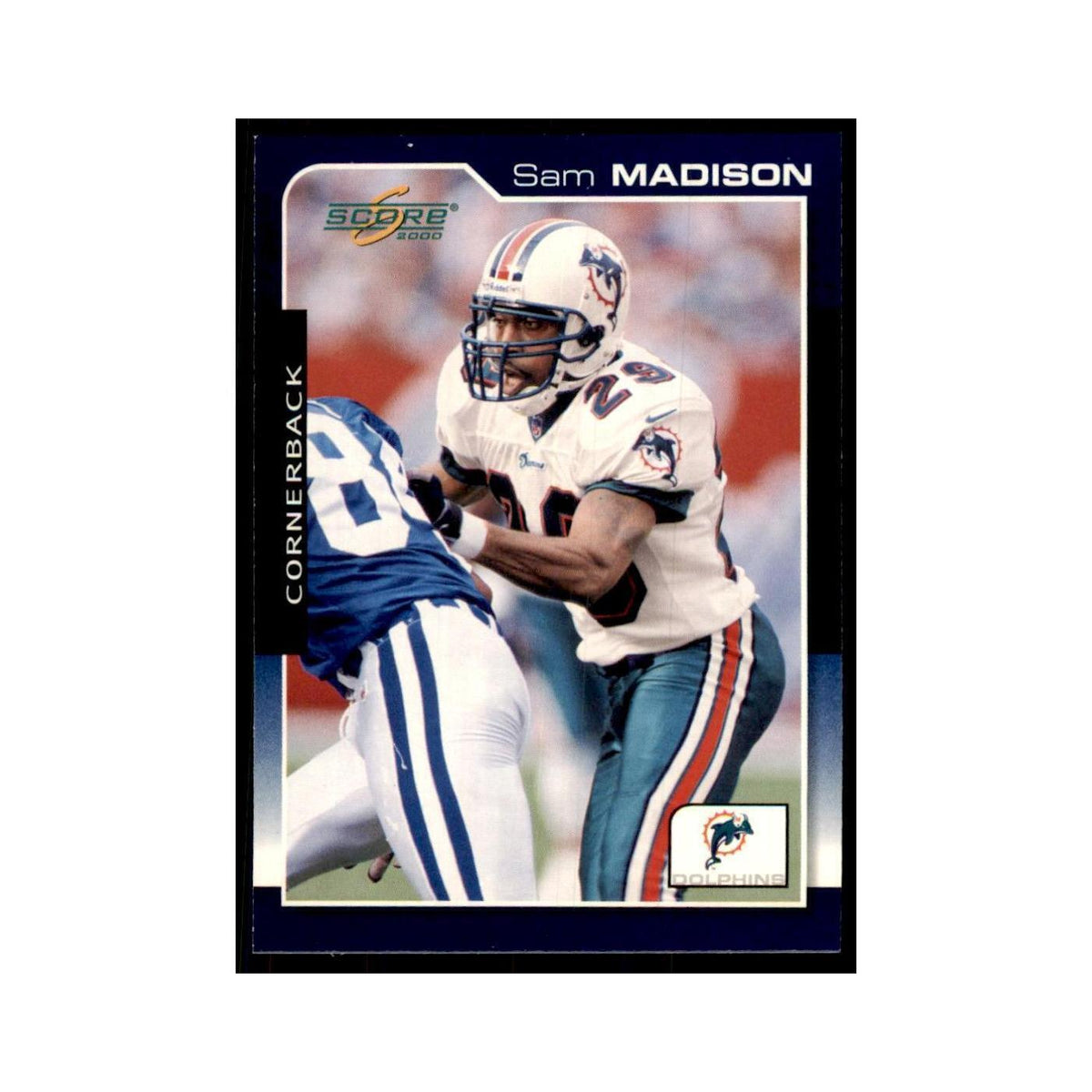 Sam Madison 2000 Score #104 Football Cards Football Card NM
