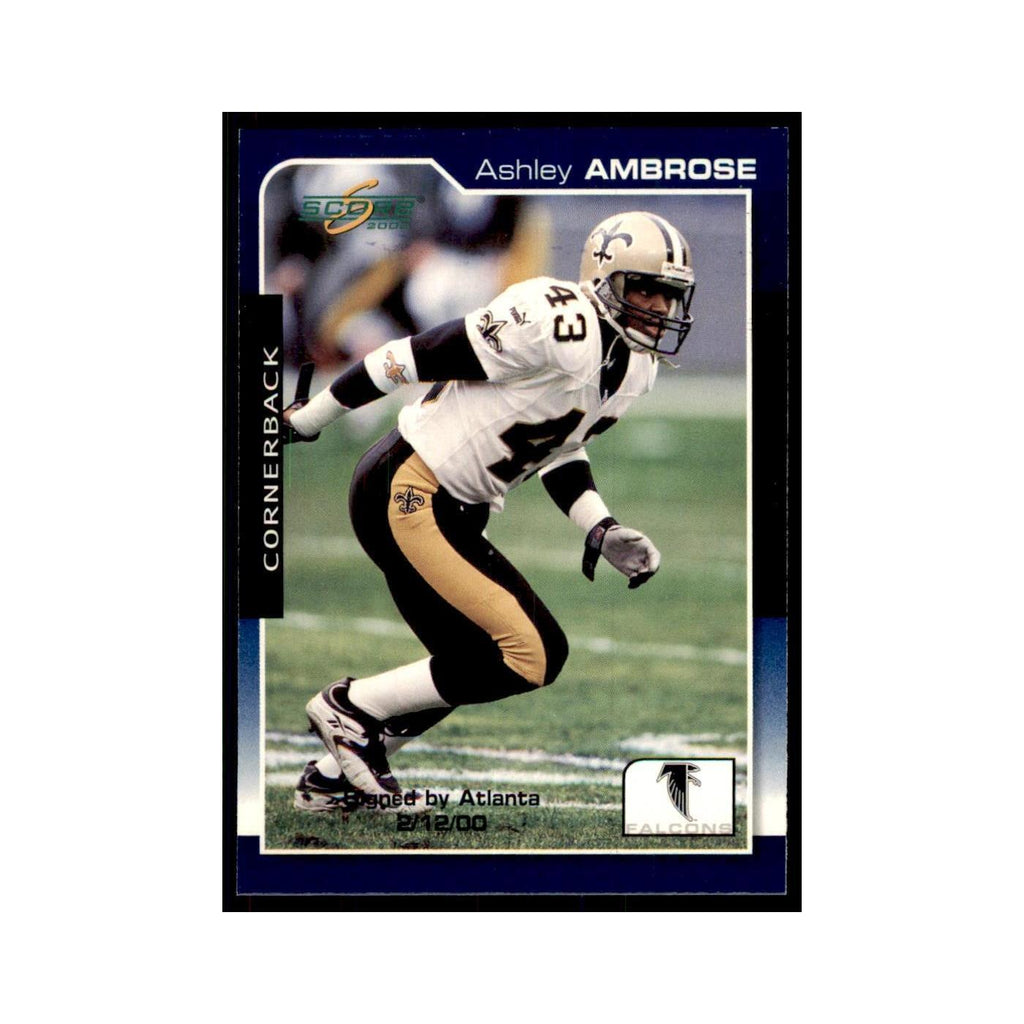 Ashley Ambrose 2000 Score #11 Football Cards Football Card NM