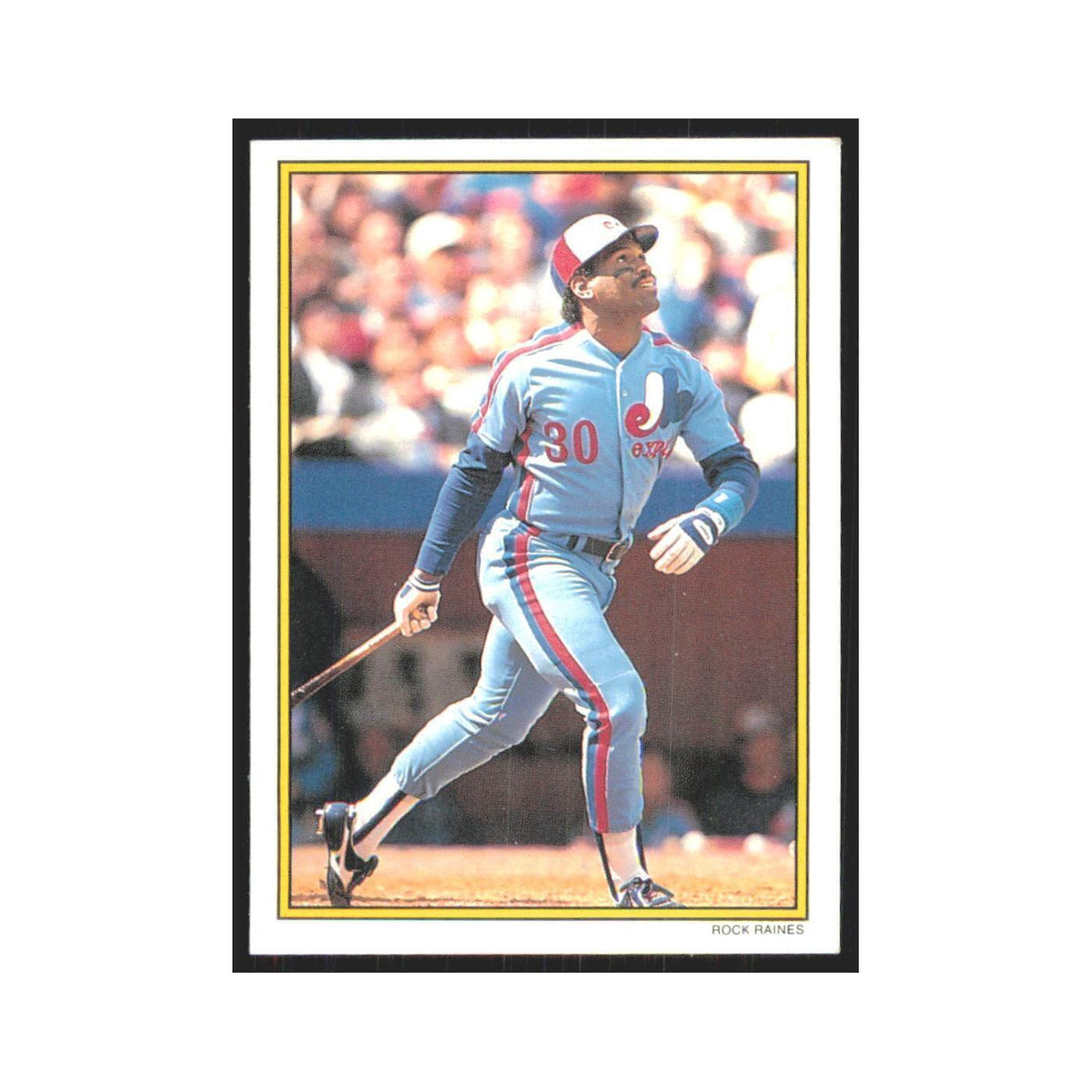 Rock Raines 1989 Topps All Stars #53 Montreal Expos Baseball Card NM