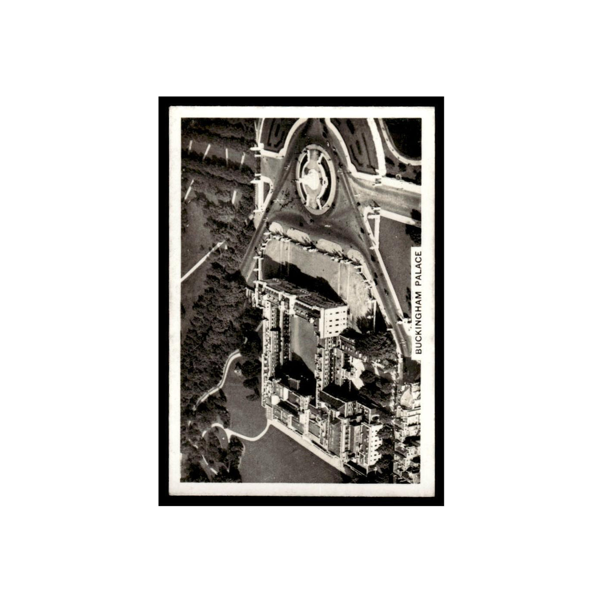 Buckingham Palace 1939 Senior Service Britain From Air #28 Tobacco Card VG