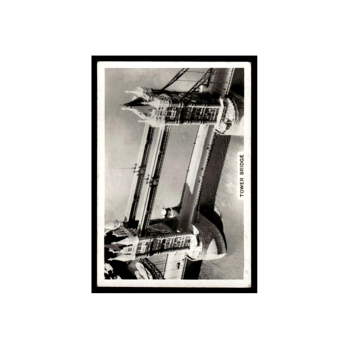 Tower Bridge 1939 Senior Service Britain From Air #37 Tobacco Card VG