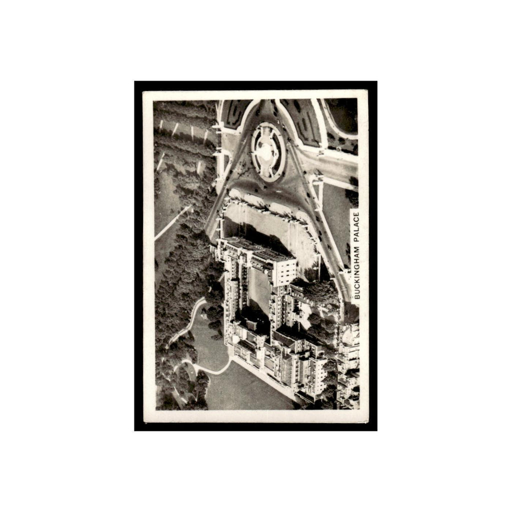 Buckingham Palace 1939 Senior Service Britain From Air #28 Tobacco Card VG