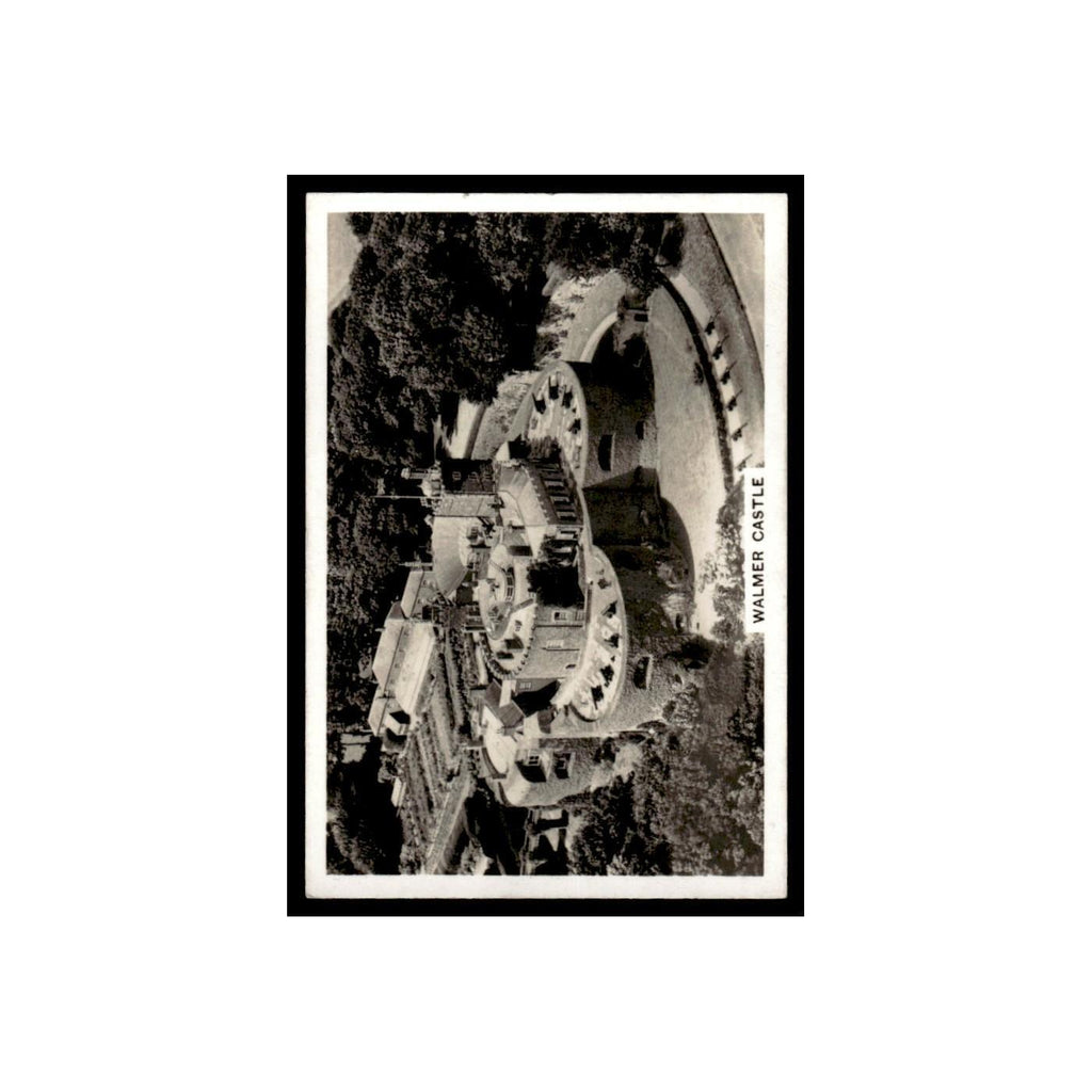 Walmer Castle 1939 Senior Service Britain From Air #27 Tobacco Card VG