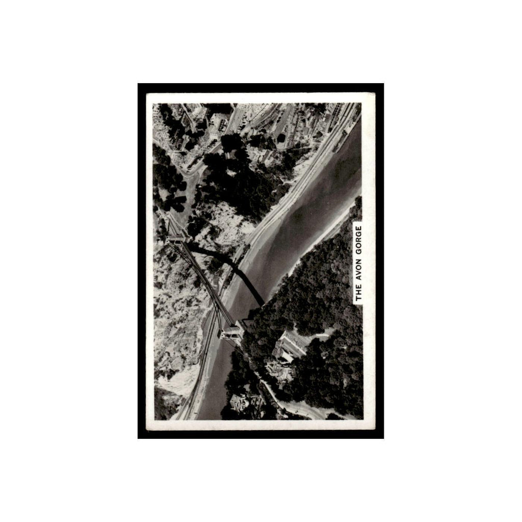 Avon Gorge 1939 Senior Service Britain From Air #23 Tobacco Card VG