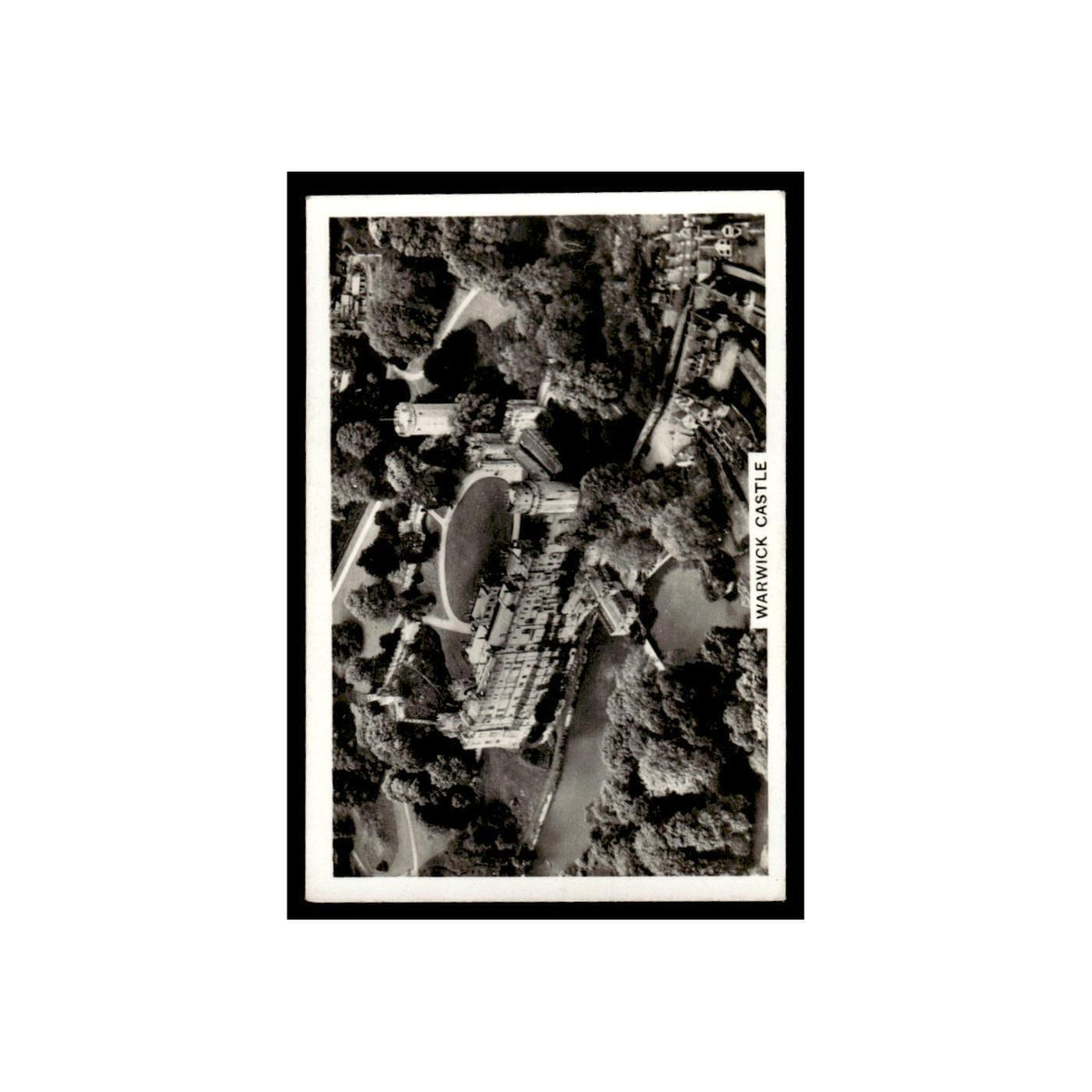 Warwick Castle 1939 Senior Service Britain From Air #16 Tobacco Card VG