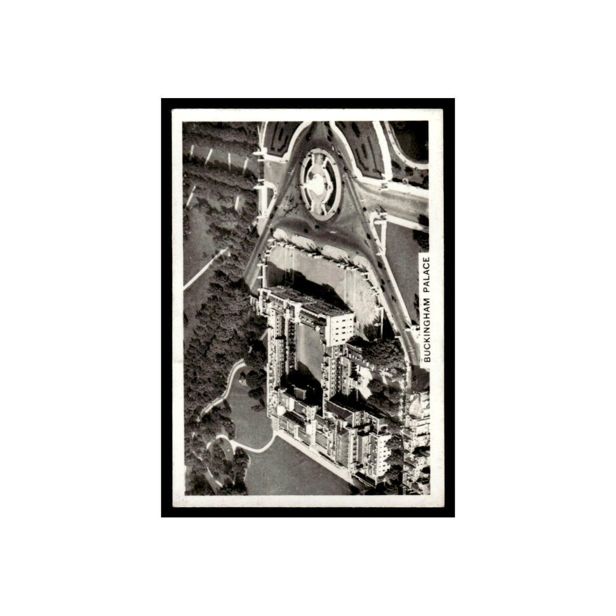 Buckingham Palace 1939 Senior Service Britain From Air #28 Tobacco Card VG