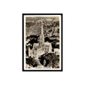 Salisbury Cathedral 1939 Senior Service Britain From Air #18 Tobacco Card VG