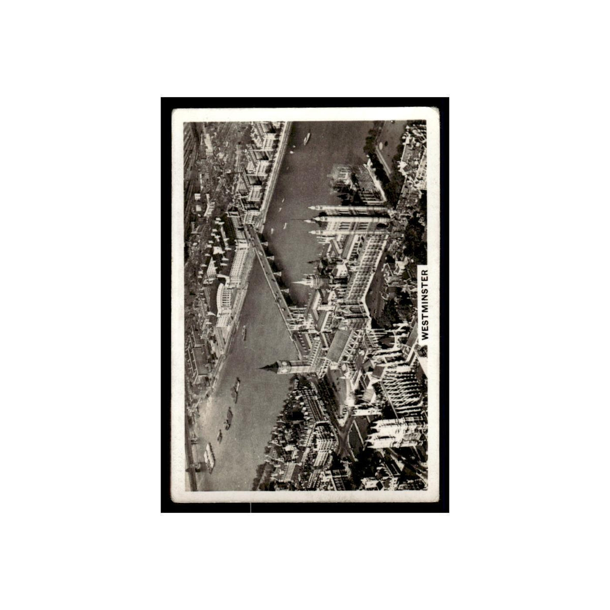 Westminster 1939 Senior Service Britain From Air #1 Tobacco Card VG
