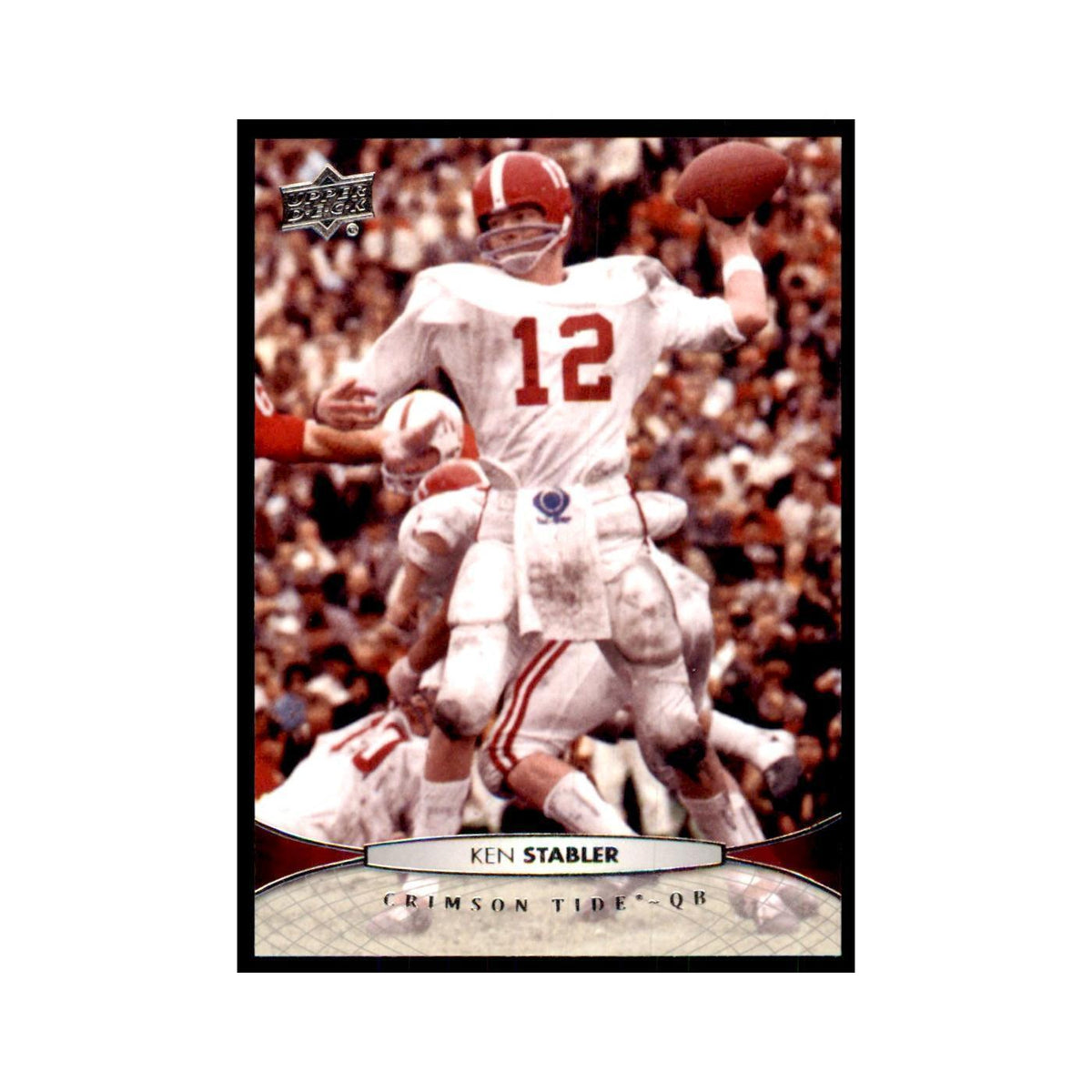 Ken Stabler 2012 Upper Deck #32 Football Cards Football Card NM