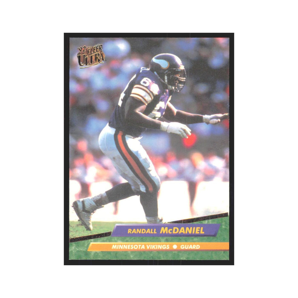 Randall McDaniel 1992 Fleer Ultra #238 Football Cards Football Card NM