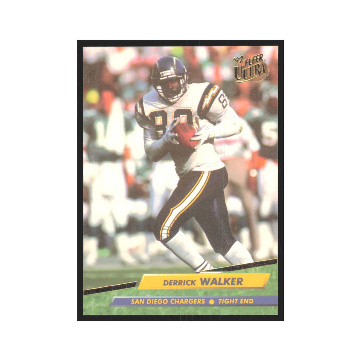 Derrick Walker 1992 Fleer Ultra #355 Football Cards Football Card NM