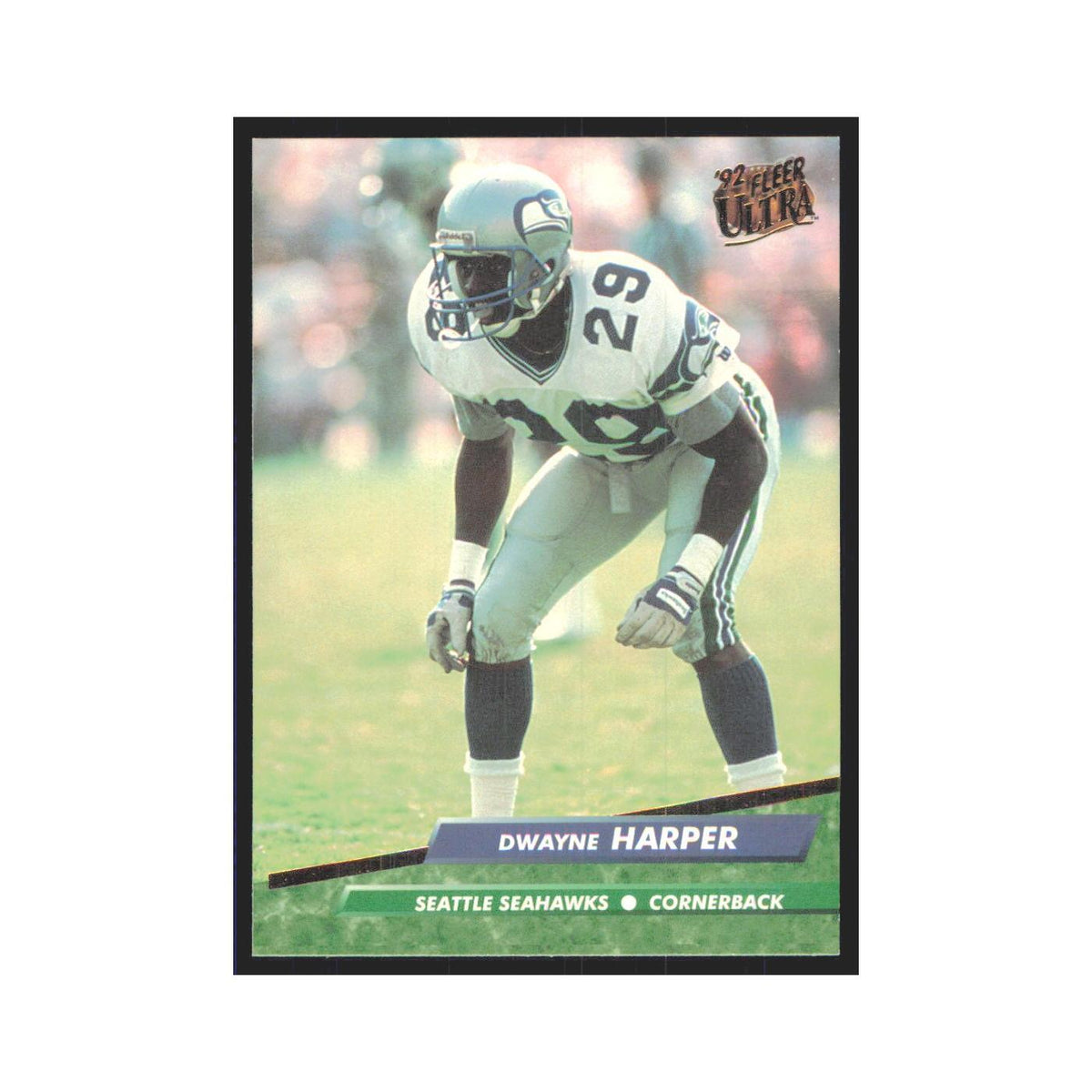 Dwayne Harper 1992 Fleer Ultra #375 Football Cards Football Card NM