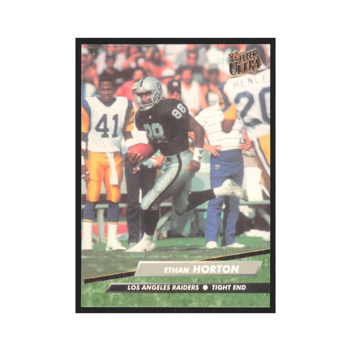 Ethan Horton 1992 Fleer Ultra #192 Football Cards Football Card NM