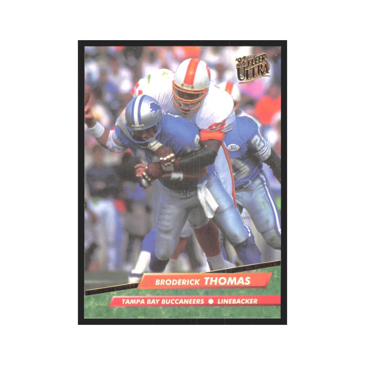 Broderick Thomas 1992 Fleer Ultra #397 Football Cards Football Card NM