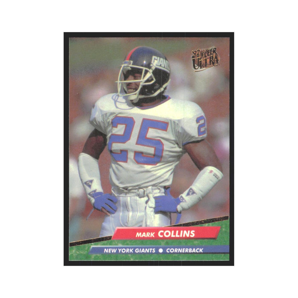 Mark Collins 1992 Fleer Ultra #274 Football Cards Football Card NM