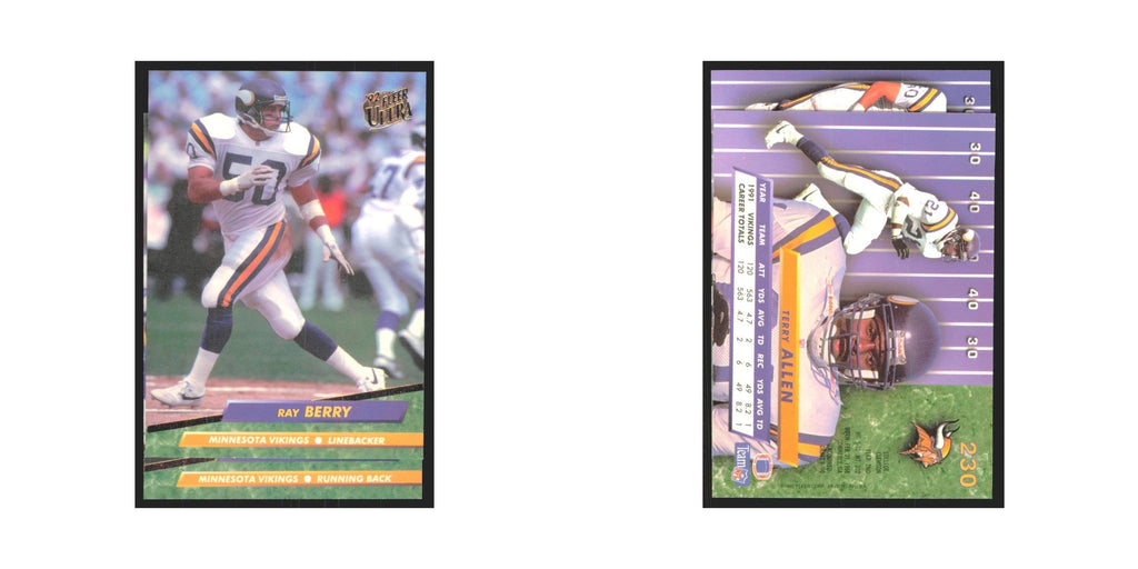 Ray Berry 1992 Fleer Ultra #230 Football Cards Football Card NM