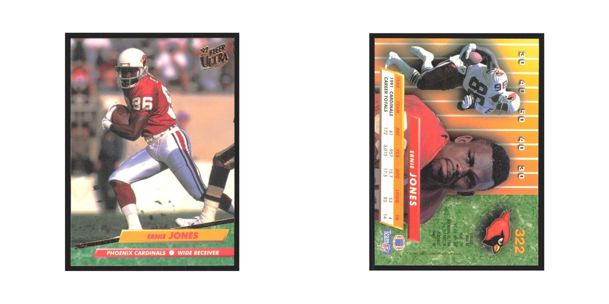 Ernie Jones 1992 Fleer Ultra #322 Football Cards Football Card NM