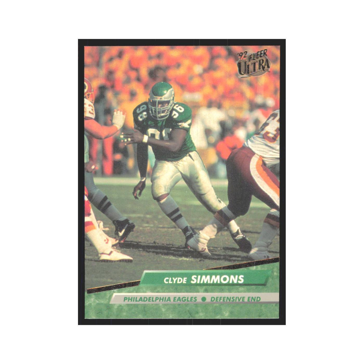 Clyde Simmons 1992 Fleer Ultra #313 Football Cards Football Card NM