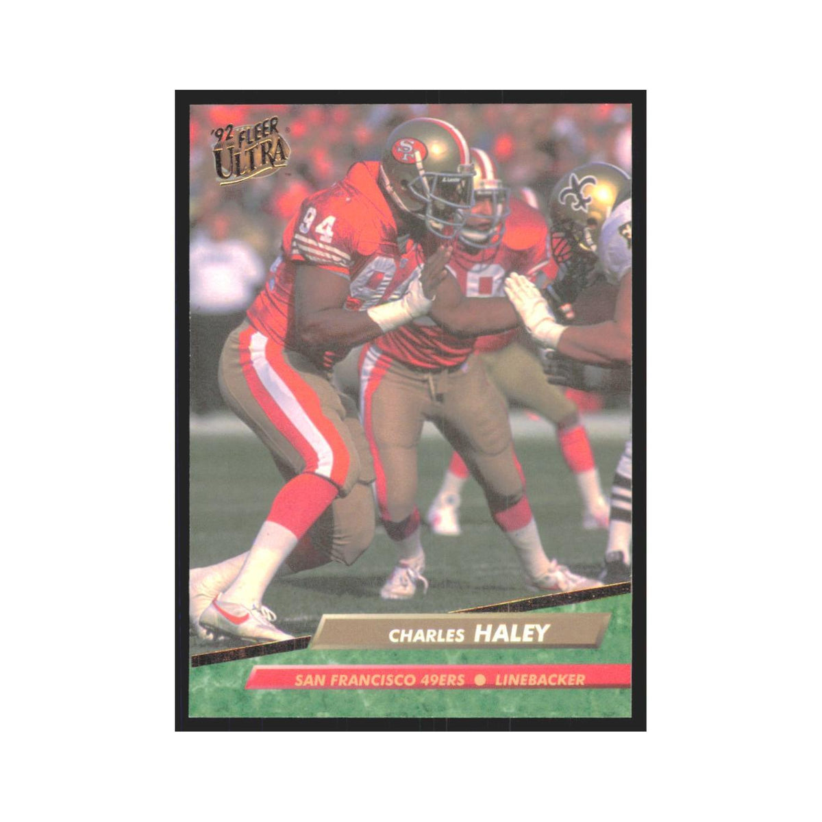 Charles Haley 1992 Fleer Ultra #362 Football Cards Football Card NM
