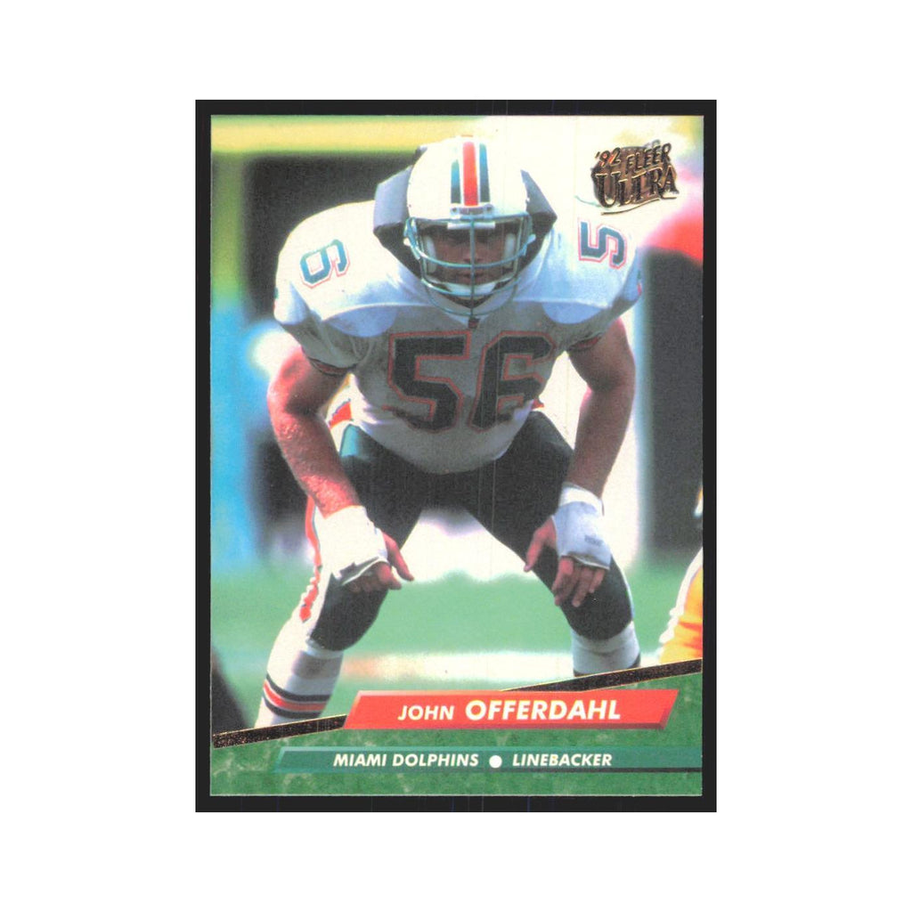 John Offerdahl 1992 Fleer Ultra #224 Football Cards Football Card NM
