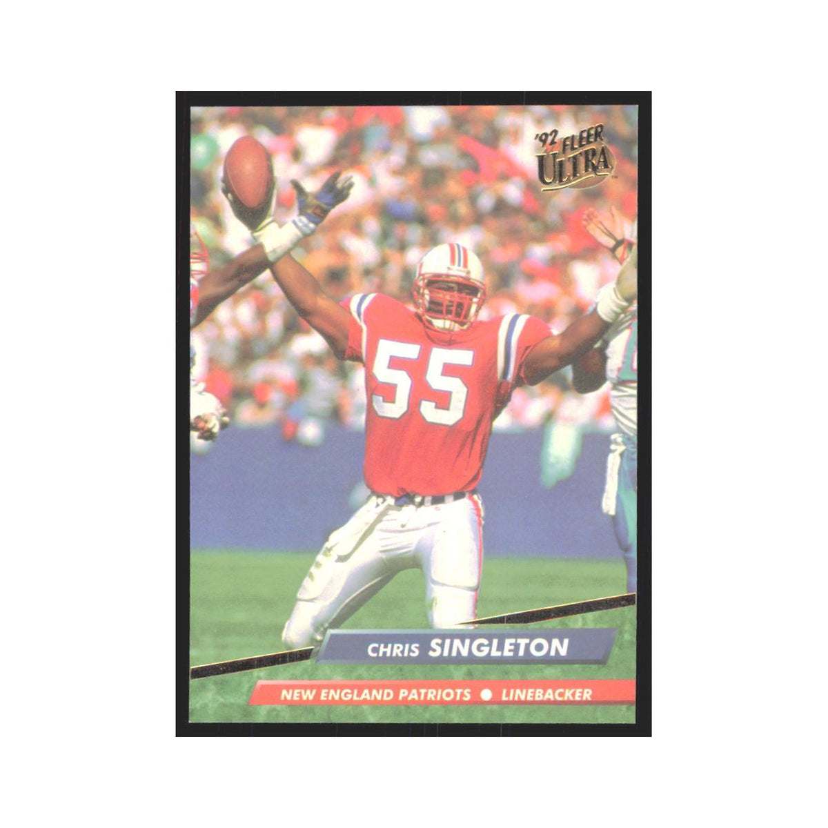 Chris Singleton 1992 Fleer Ultra #253 Football Cards Football Card NM