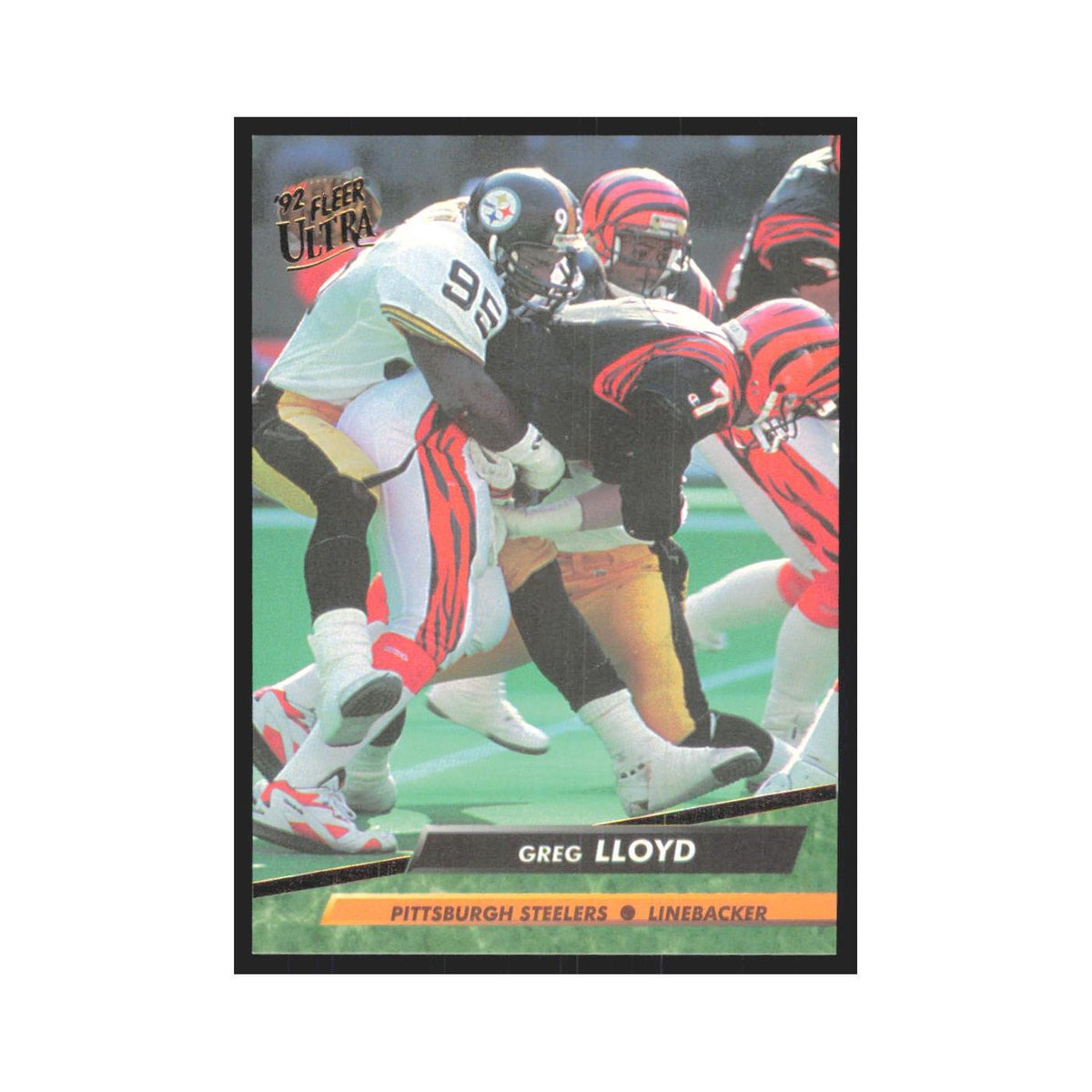 Greg Lloyd 1992 Fleer Ultra #338 Football Cards Football Card NM