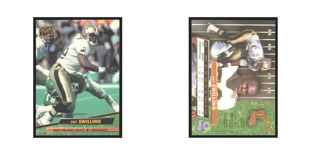 Pat Swilling 1992 Fleer Ultra #269 Football Cards Football Card NM