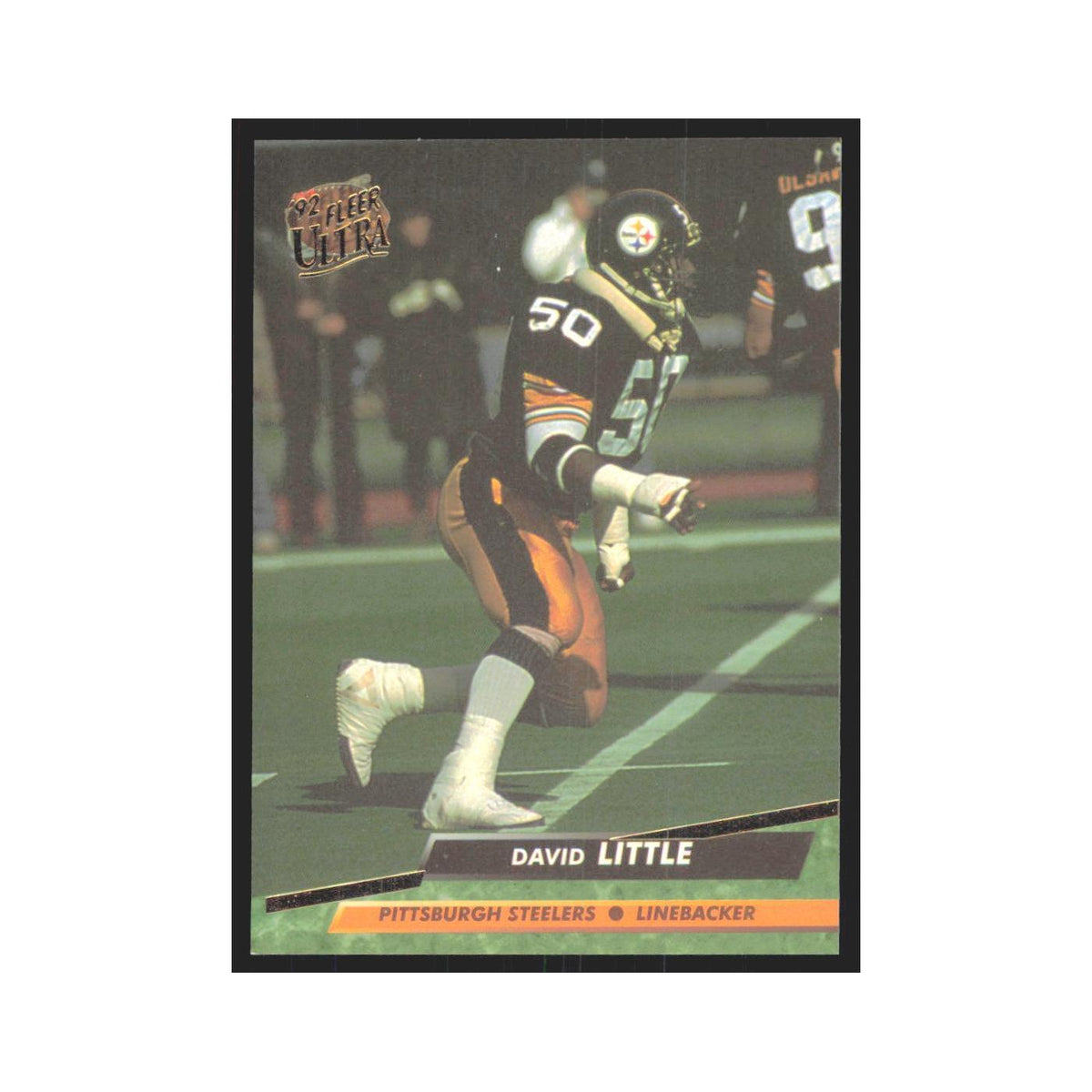David Little 1992 Fleer Ultra #337 Football Cards Football Card NM