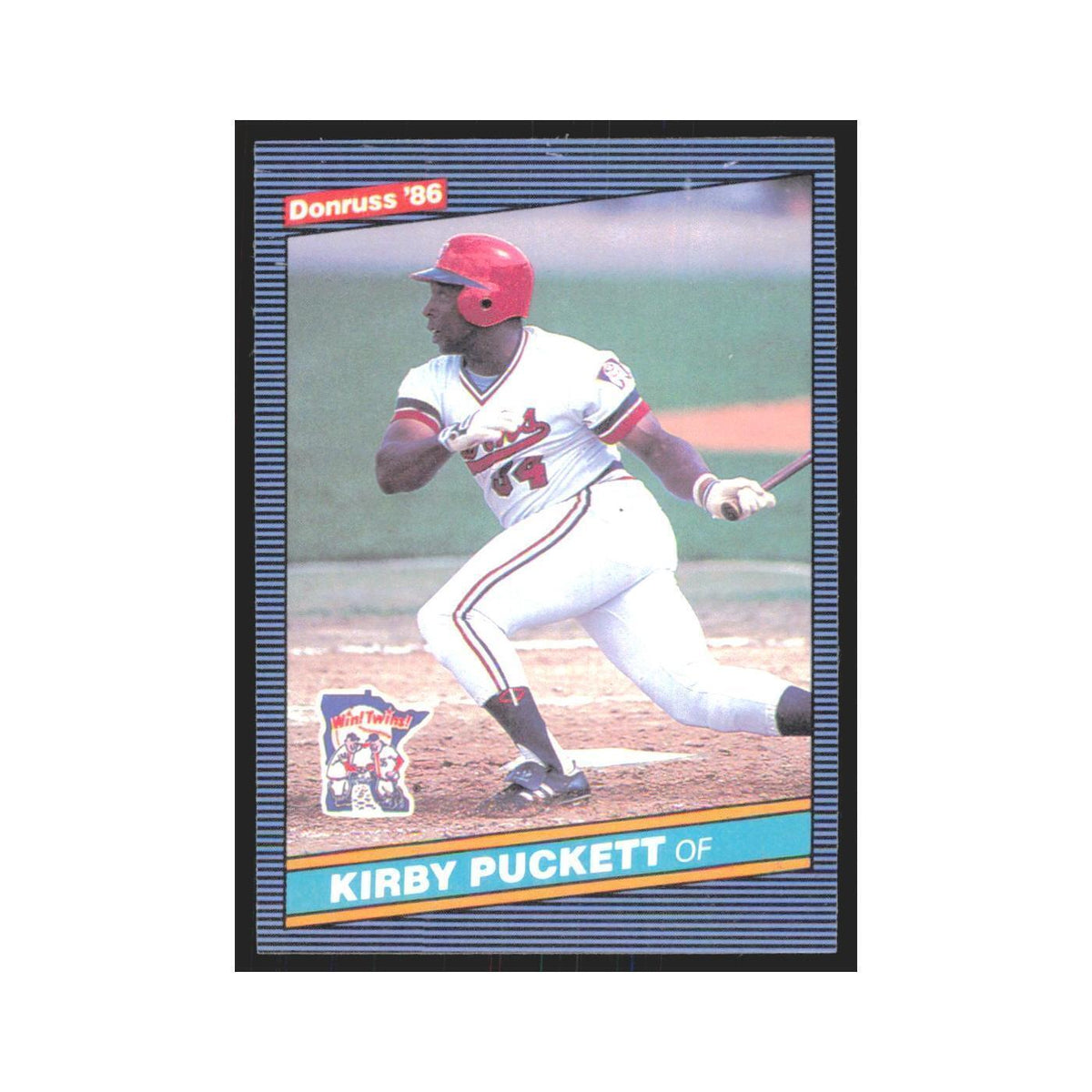 Kirby Puckett 1986 Donruss #72 Minnesota Twins Baseball Card NM