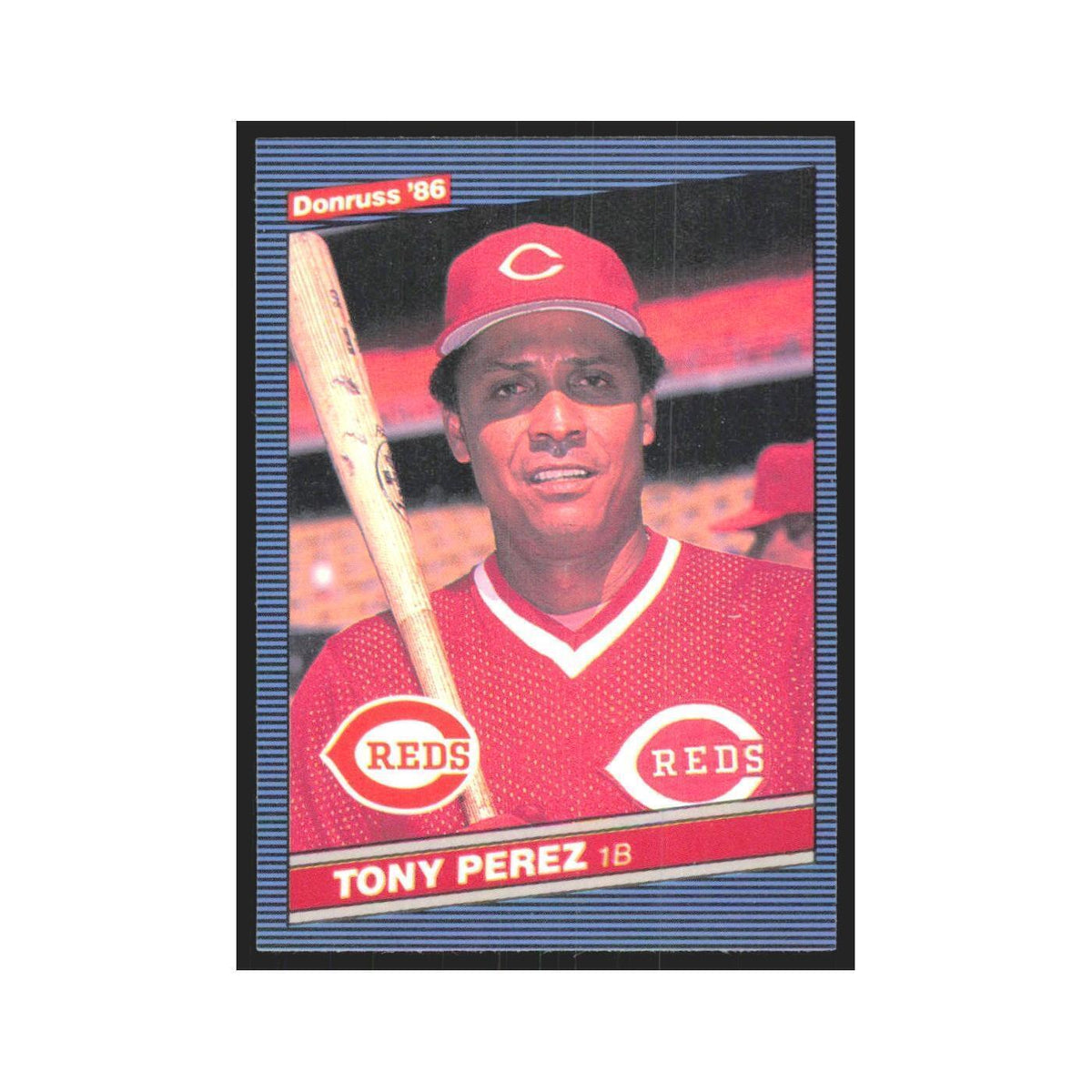 Tony Perez 1986 Donruss #428 Cincinnati Reds Baseball Card NM